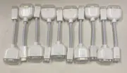 Lor Of 10 Genuine Apple Mini VGA to VGA video adapter 603-0607