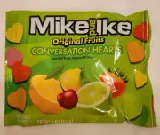 Mike and Ike 4 oz. CONVERSATION HEARTS Original Fruits Flavored Candy BB 10/2025