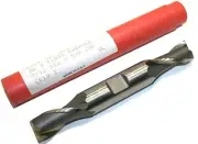 Up To 12 New Brubaker 9/16" 2 Flute Double End HSS End Mills 72234