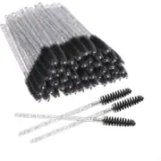 50-200 Disposable Mascara Lash Wands Eyelash Brush Applicator Extension Spoolies