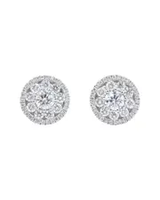 Diana M. Fine Jewelry 18K 1.20 ct. tw. Diamond Studs