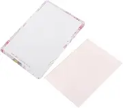 VINTORKY Nail Art Printing Plate Set Stainless Steel Nail Image Plates Portable for Holiday
