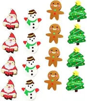 COSMEVIVI 40Pcs Portable Erasers Multi Function Mini Erasers for Daily Use Safe and School Accessories for Classroom and Home Fun Christmas