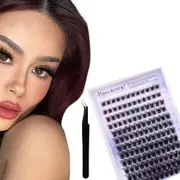 Lash Clusters Wispy Cluster Eyelash Extensions 10-18mm Individual Lashes DIY Cluster Lashes Extension
