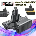 Adapter For DeWalt Battery Convert To Dyson V6 DC58 DC59 SV09 965874-02 Battery