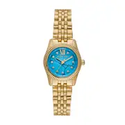 Michael Kors Lexington Three-Hand Gold-Tone Stainless Steel Watch MK4813