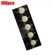 100Pcs High Power 3W Led Chip Led Beads 200Lm Warm White New Ic bu