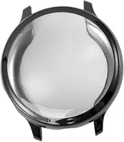 OSALADI Electroplate Scratch Watch Case Cover for Watch Flexible TPU Frame Black Easy Installation Precise Cutouts from Scratches and Moisture