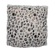 Hotel Living Fashion Burn-Out Cushion White Miami