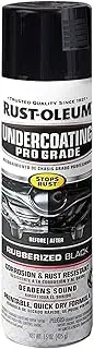 Rust-Oleum 248656 Automotive 15-Ounce Undercoating Spray, Professional Black