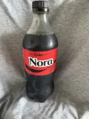 Share A Coke with Nora 2025 Personalized Gift Coca Cola Bottle 20oz Zero