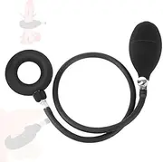 Male Inflatable Cock Ring/Silicone Penis Ring/Testicle Ring/Penis Trainer Bondage BDSM Erection Cock Ring Sex Toy For Men