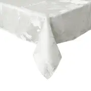 Jacquard Tablecloth Le Jardin Ivory (Rectangle)