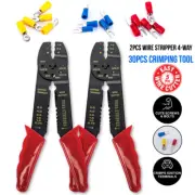 2x Wire Strippers & Crimping Tool Coded Connector Evolutionary Tool Kit AU STOCK