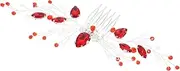 NOLITOY Rhinestone Hair Comb Clip for Brides Elegant Wedding Hair Accessory Lightweight Side Comb for Women