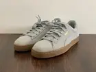 Puma Suede Classic Gum Lace Up Sneaker Quarry Gray Mens Size 8 New with Box