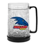 AFL Freeze Mug - Adelaide Crows - - 375ML - Gel Freeze Mug Cup