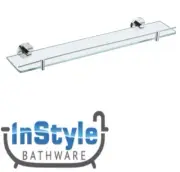 Brand New- Bronte Range -Glass Shelf- CHROME
