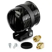 Autometer Gauge Carbon Fibre Mounting Cup Suit Mechanical Gauges - 2 5/8 Inch, AU2152