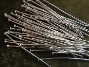 Head pin, sterling silver-filled, 1-5/8 inches, 22 gauge. Sold per pkg of 50.