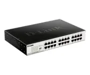 D-LINK DGS-1024D Network Switch Unmanaged Gigabit Ethernet 1U 24-Port 48 Gbps
