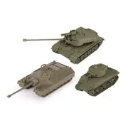 World of Tanks Miniatures Game USA Tank Platoon 4 Expansion (T26E4 SuperPershing, T95, M4A3E2 Sherman Jumbo)