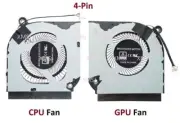 Acer Nitr0 AN515-57 AN517-54 Thermal C00ling Fan CPU & GPU