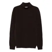 [Scaglione] Scaglione Turtleneck Sweater XL BROWN