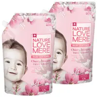 在飛比找Coupang 酷澎優惠-NATURE LOVE MERE 嬰兒衣物柔軟精補充包