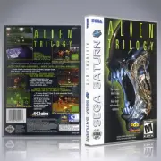 Sega Saturn Custom Case - NO GAME - Alien Trilogy