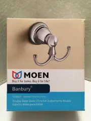 Moen - Banbury - Double Robe Hook - Chrome - Y2603CH - New