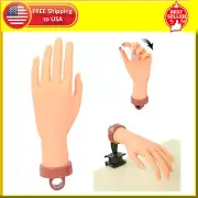 Nail Practice Hand for Acrylic Nails, Mannequin Hands for Nails Practice, Flexib