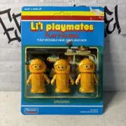 Playmates 1985 Lil Playmates Spacemen NOS