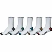 Globe Socks 5 Pack Ingles Crew White Size 7-11 Skateboard Sox