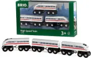 BRIO WORLD 33748 High Speed Train With Sound 3+ LR44 ×2 batteries (included) NEW