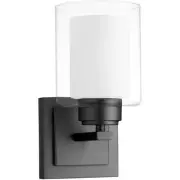 Quorum International 582-1-59 Fort Worth Wall Sconce Matte Black