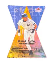 在飛比找Yahoo!奇摩拍賣優惠-Derek Jeter 2001 Fleer Genuine