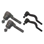 4 Pcs Outer Inner Tie Rod Ends for MITSUBISHI DELICA 4WD TRITON ME MF MG MH MJ