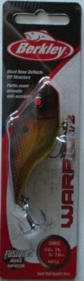 BERKLEY WARPIG Lipless Crankbait - 1/2 Oz. - 3" - Black Gold