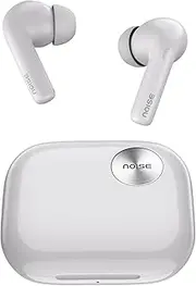 Noise Newly Launched Air Buds 6 in-Ear Bluetooth TWS - AI Enabled Smartbuds, ANC (up to 32db), Personalised App, in-Ear Detection, Voice Control, Fast Pair, BT v5.3(Pebble Grey)