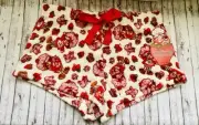 Strawberry Shortcake Adult Size Large Sleep Short Plush Super Soft