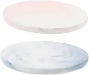 BEBEMOKO 2pcs Wax Seal Stamp Pad Heat Resistant Coaster Backing Plate for Easy Demoulding Non Stick Surface for Home Use for Crafting and Sealing Projects