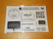 Stampin'Up! BEST DECISION EVER photopolymer stamp set NEW