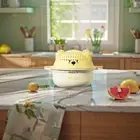 Double-layer Fruit Washing Basin Animal Pattern Filter Basket Salad