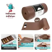 Drawer and Shelf Liner - TRULY NON-SLIP, THICK, WATERPROOF - Reusable Durable...