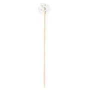 TableCraft 12143 Bamboo Decorative Snowflake Picks - Pack of 100