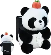 Cute Bear Tissue Holder and Trash Can,Creative Animal Car Tissue Holder, 2 in 1 Car Tissue Holder & Trash Can, Suitable for Car Interior Decoration & Storage (#3)