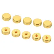 20pcs M4 Cap Nut Acorn Nut Screw Cap Insert Bolt Cover Flat Electrophoretic Gold