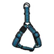 Scream Reflective Step In Dog Harness Loud Blue - 4 Sizes