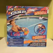 Nerf Super Soaker Hydro Battle Ride-On Cruiser – Inflatable Pool Float